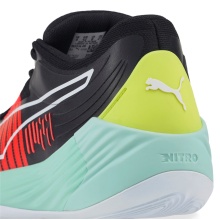 Puma Fusion Nitro black Indoor Court Shoes Men